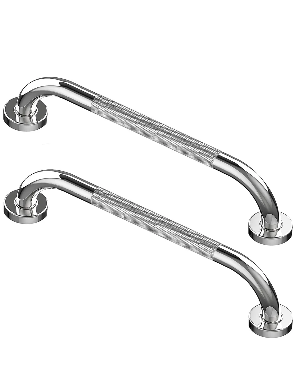 Howdah Barras de apoyo de acero inoxidable, 40 cm, pack de 2 unidades